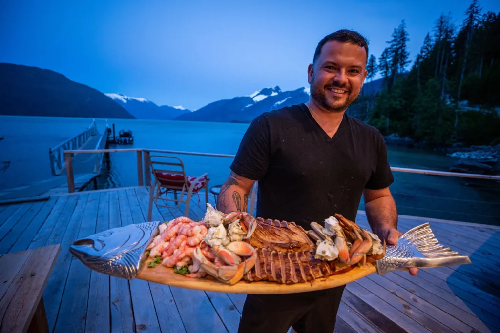 West Coast Cuisine at Bute Inlet Lodge