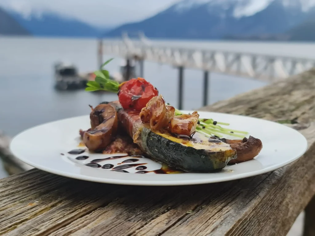 West Coast Cuisine at Bute Inlet Lodge